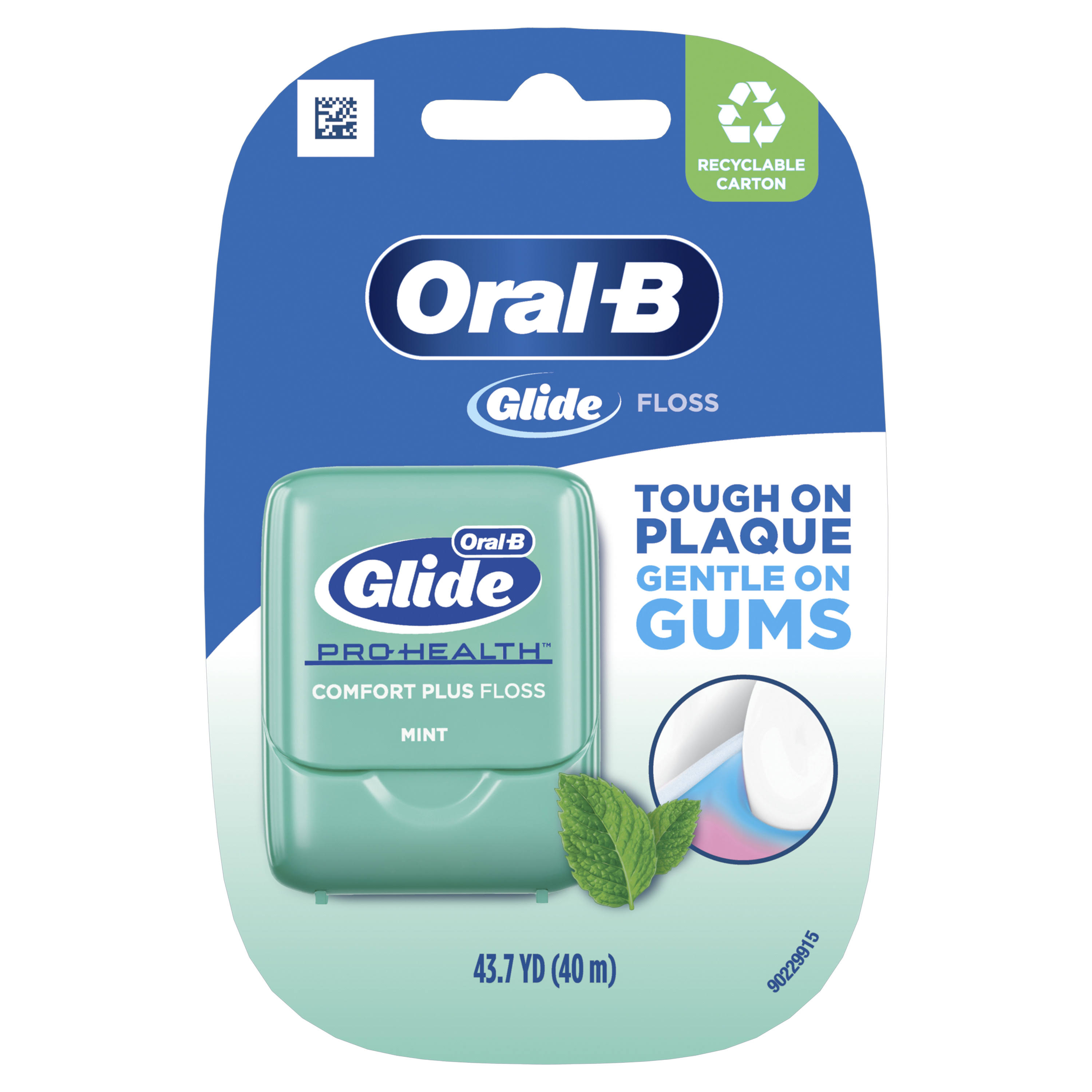 Oral-B Glide Pro-Health Comfort Plus Floss - Mint, 43.7yds