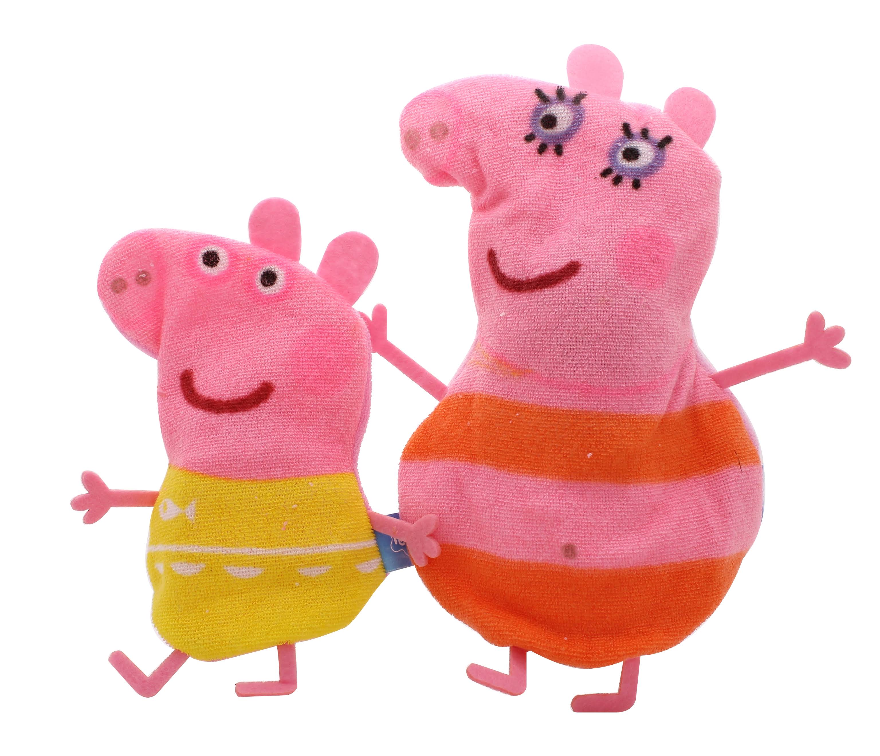 Peppa Pig and George Wash Mitts