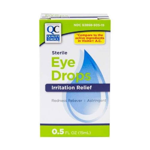 Quality Choice QC Eye Drops (VISINE) 0.5oz
