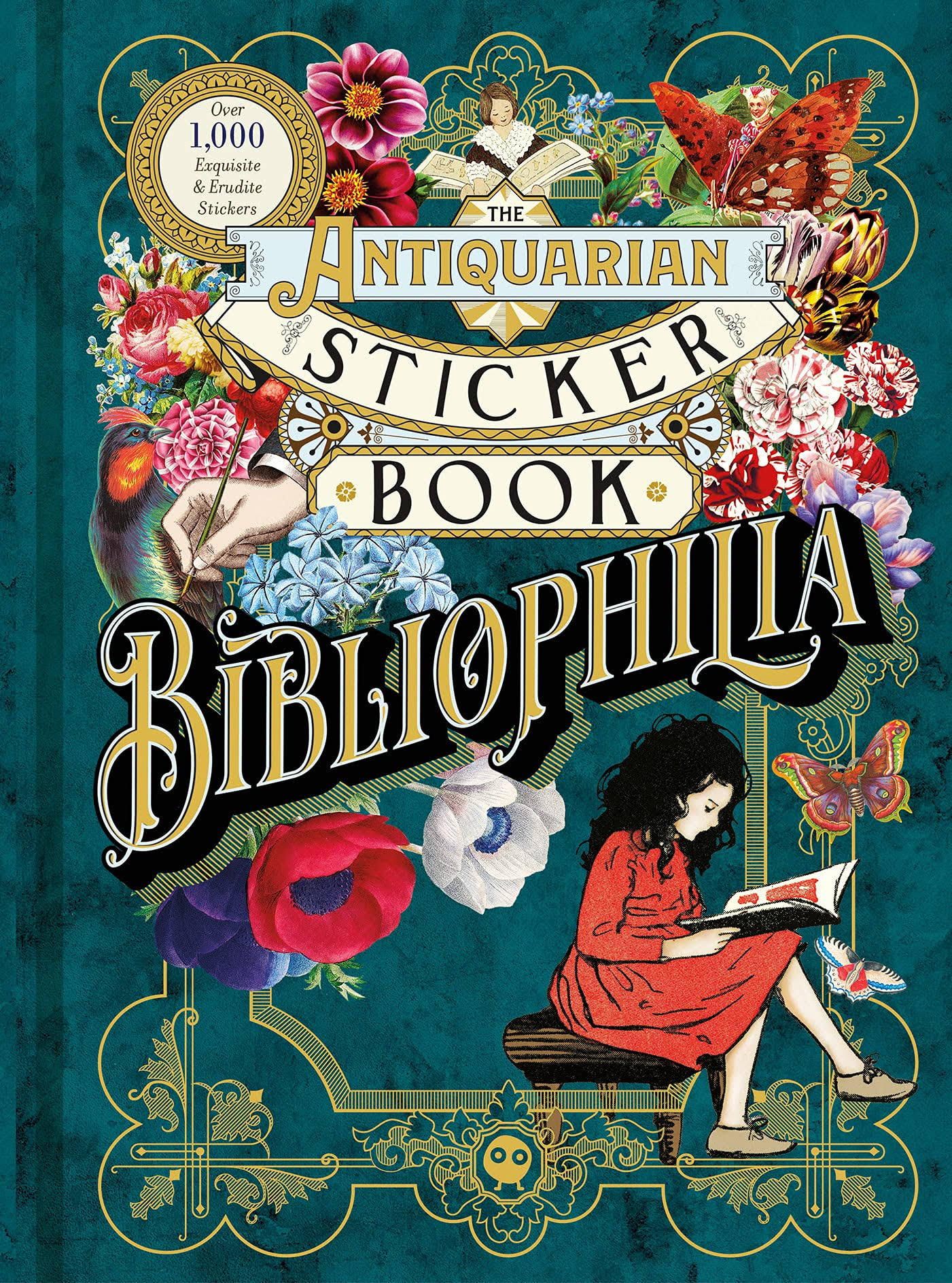 The Antiquarian Sticker Book Bibliophilia by Odd Dot