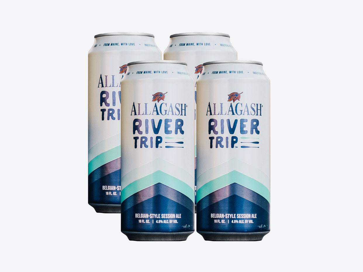 Allagash Beer, River Trip - 4 pack, 16 fl oz cans