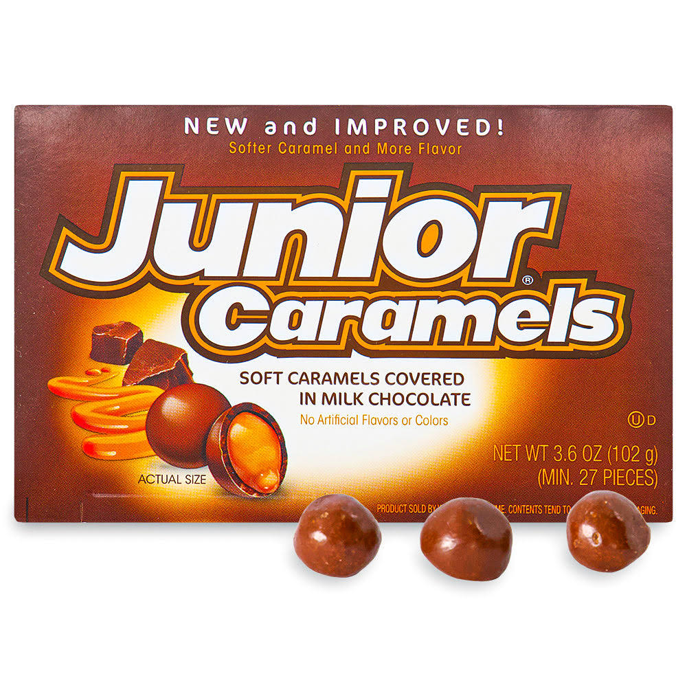 Tootsie Junior Caramels, 3.6-Ounces (Pack Of 12)