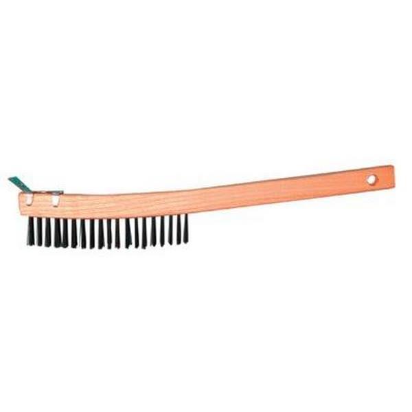 Magnolia Brush Curved Handle Wire Scratch Brush