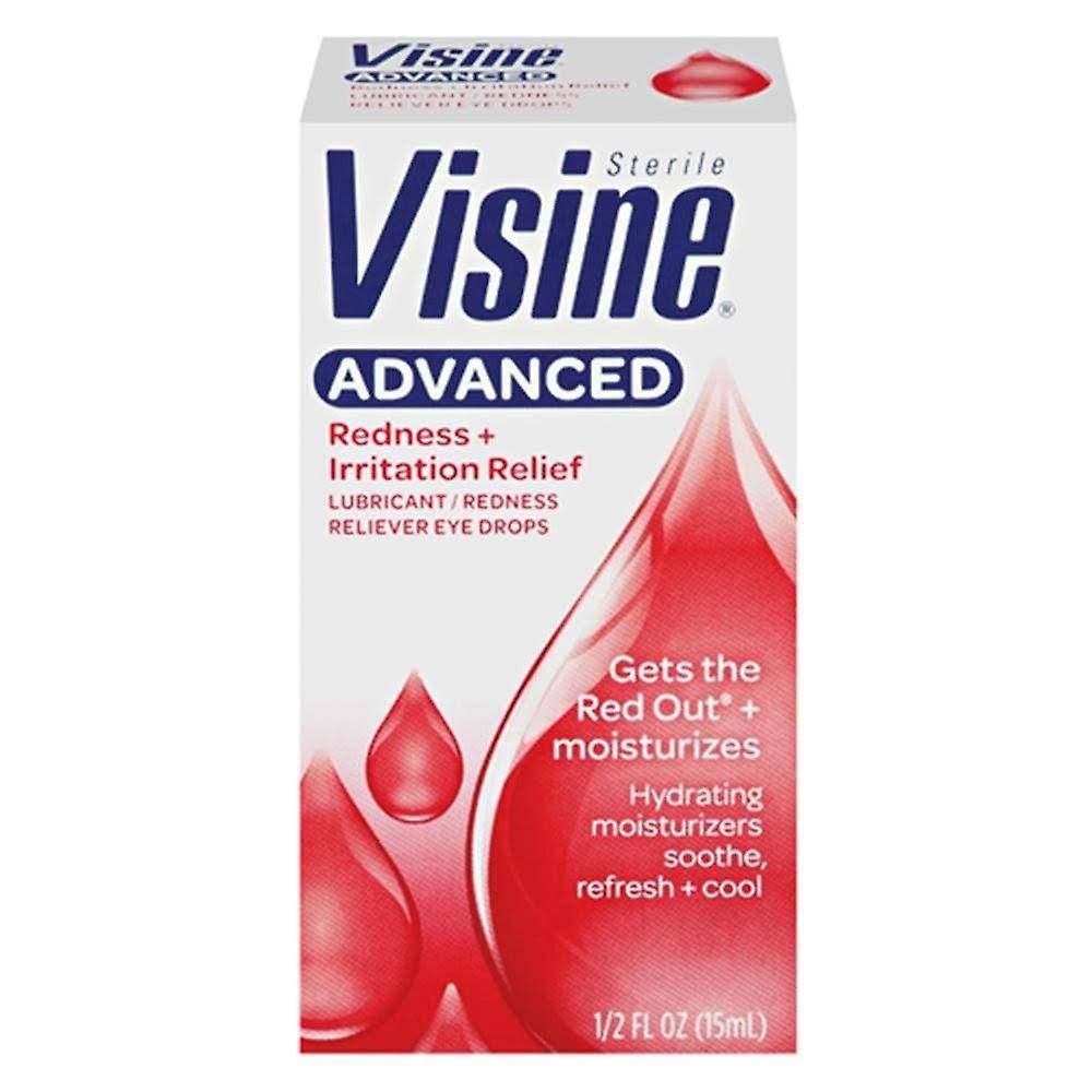 Visine Advanced Redness Eye Drops - 15ml