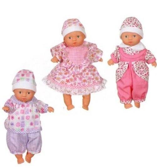 Toysmith Mini Babies Toy Multi-Coloured