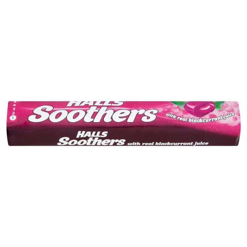 Halls Soothers - Blackcurrant (45g)