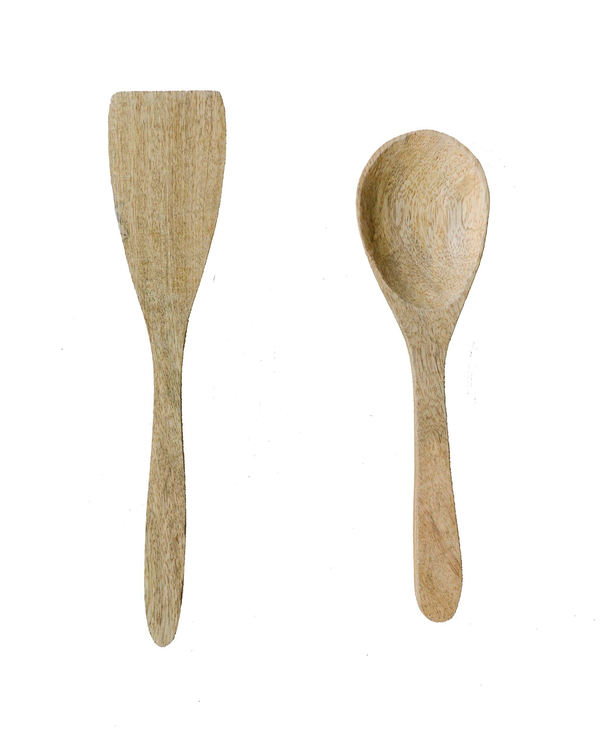 Creative Co-op Mango Wood Spoon 15-Dining/Entertain - Tools, Natural