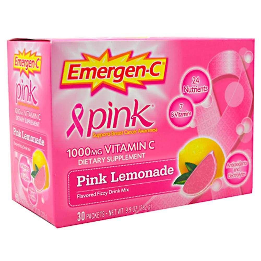 Emergen-C Vitamin C Supplement - Pink Lemonade