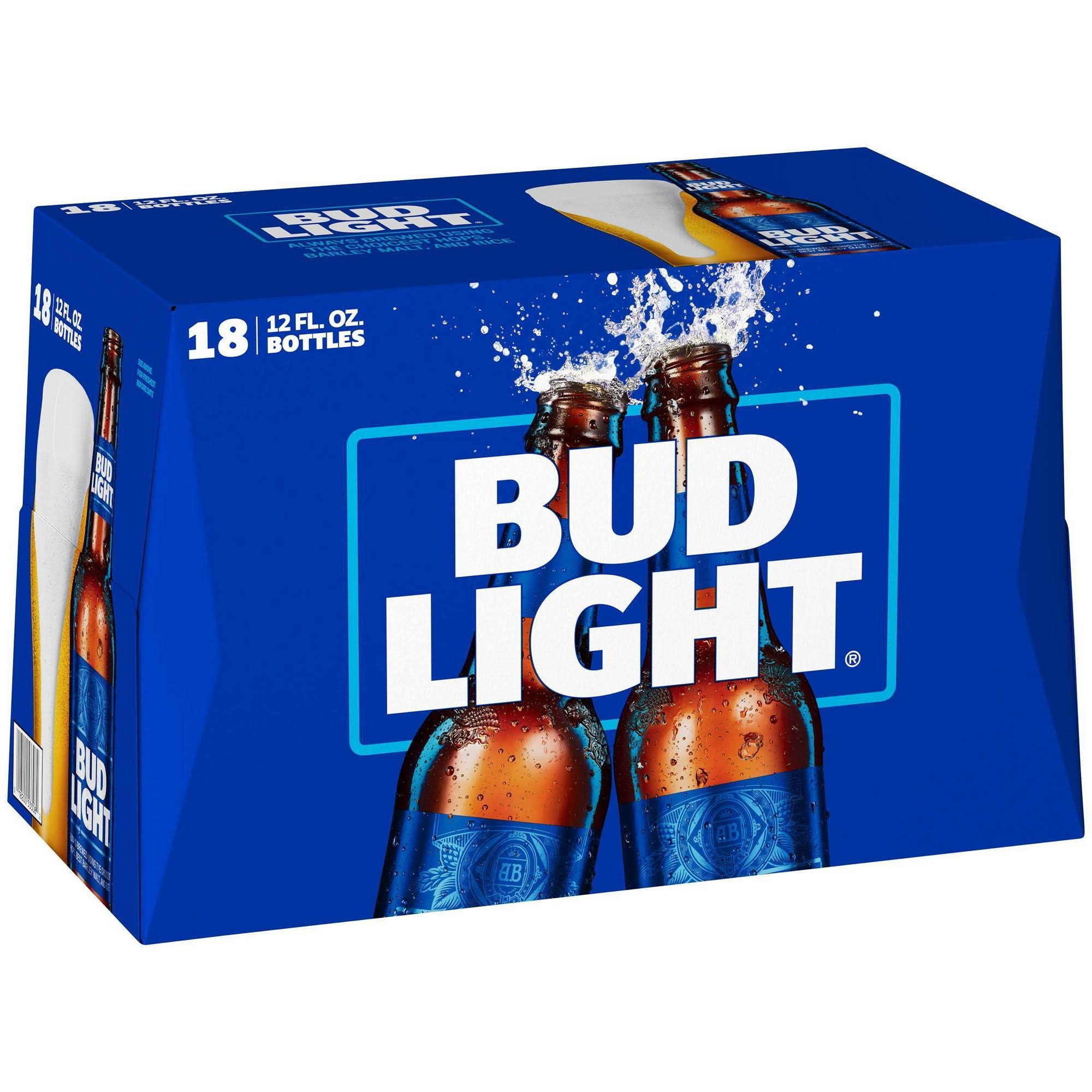 Bud Light Beer - 12oz, 18 Pack