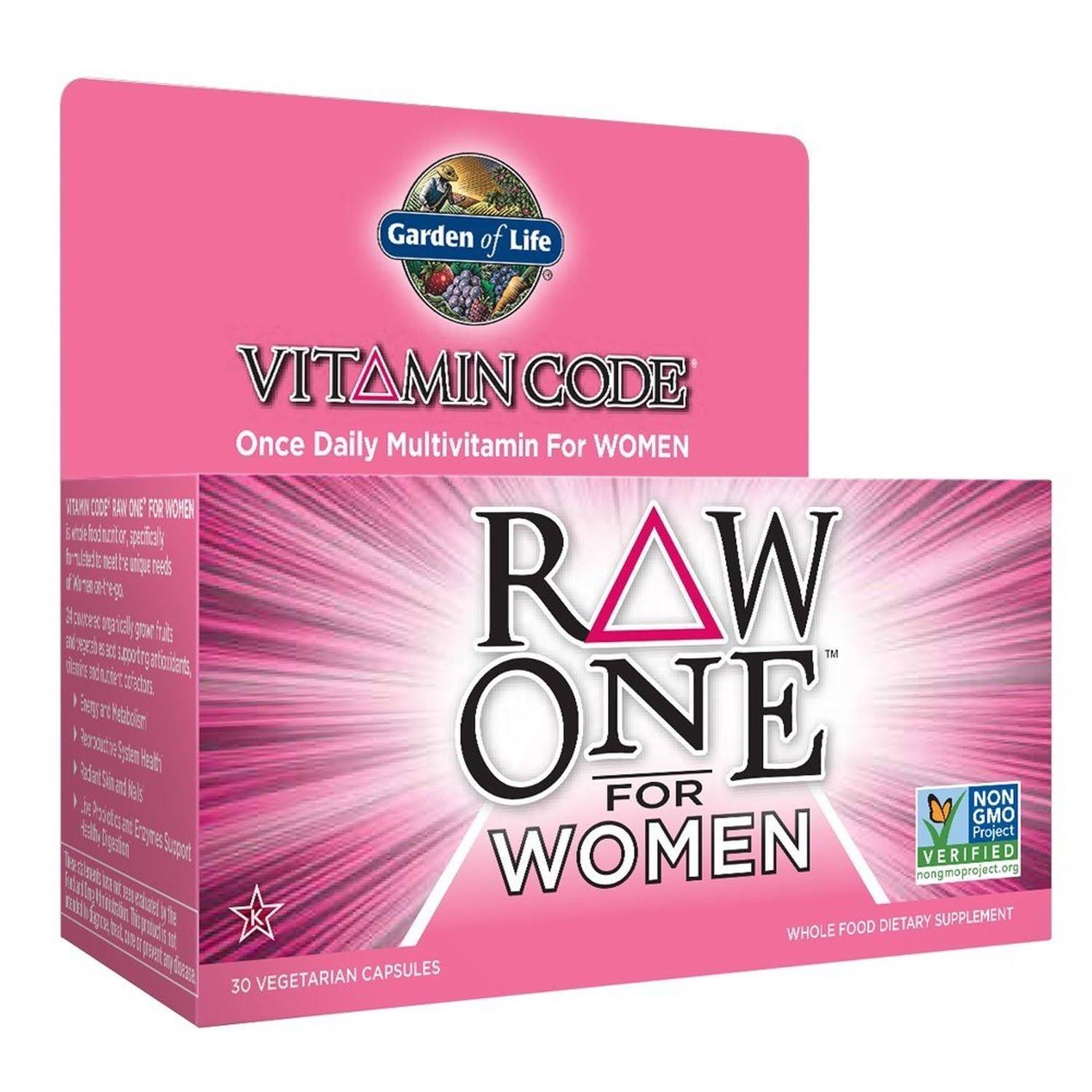 Garden Of Life Raw One For Women - 30 Capsules