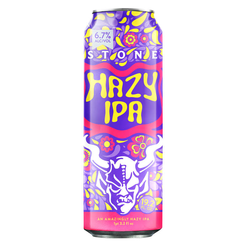 Stone Hazy Ipa Beer (19.2 fl oz)