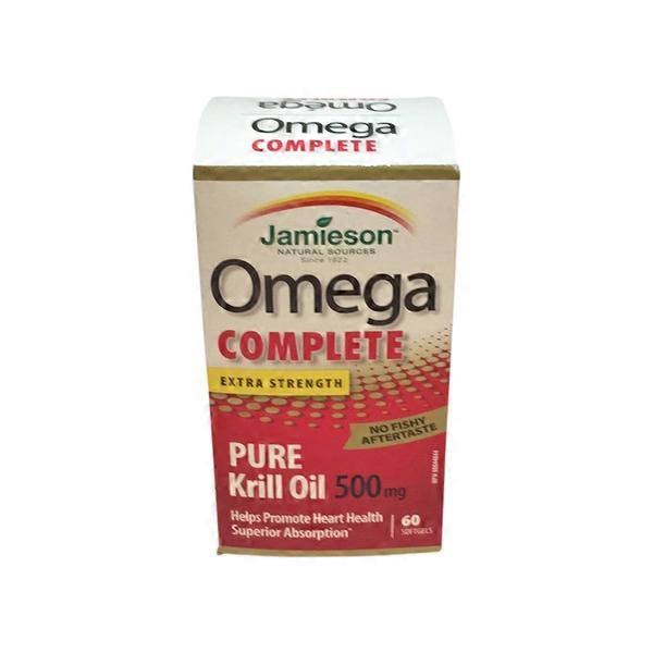 Jamieson Omega Complete Super Krill 500 Mg 60 Softgels