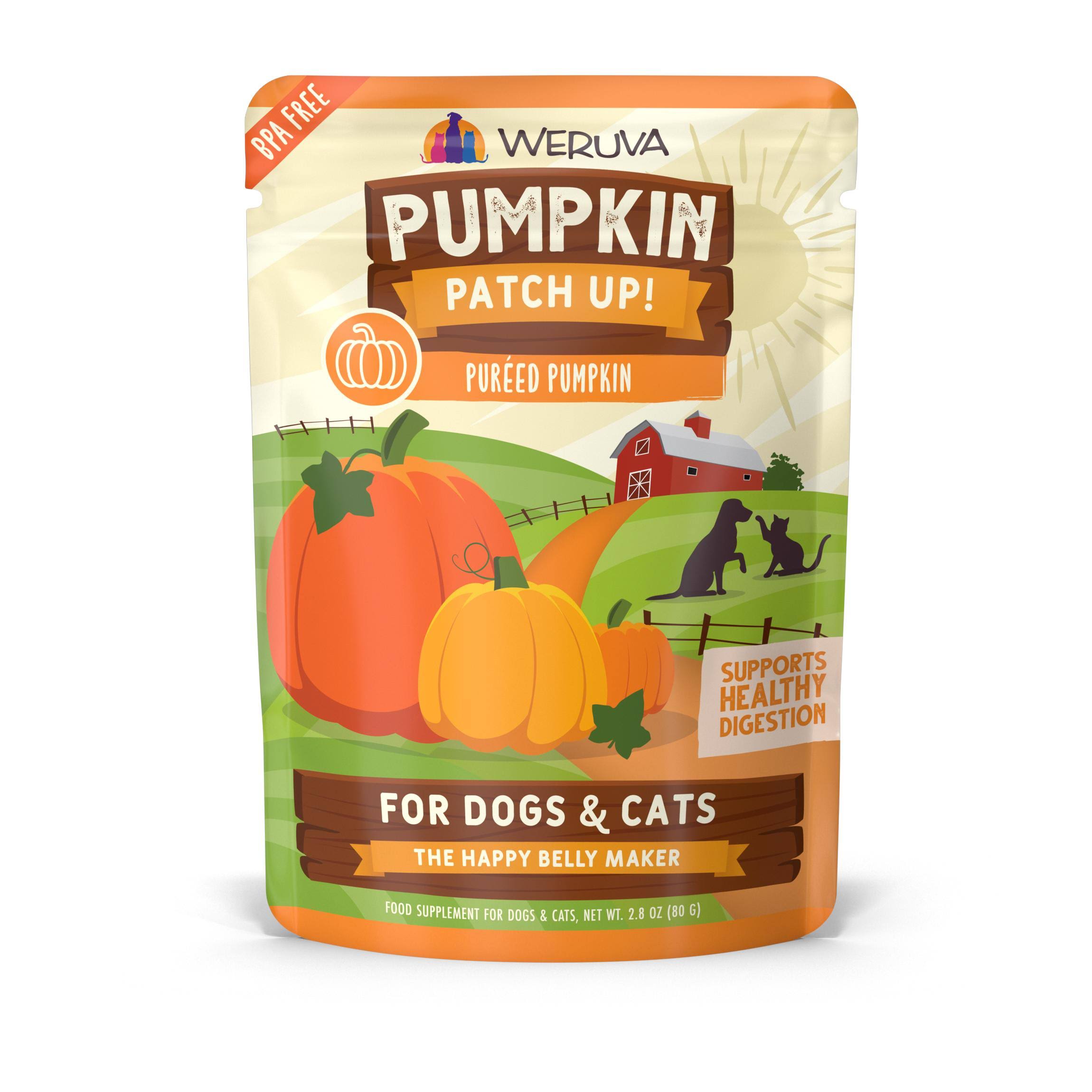 Weruva Pumpkin Patch Up! Pumpkin Pouches For Dogs & Cats