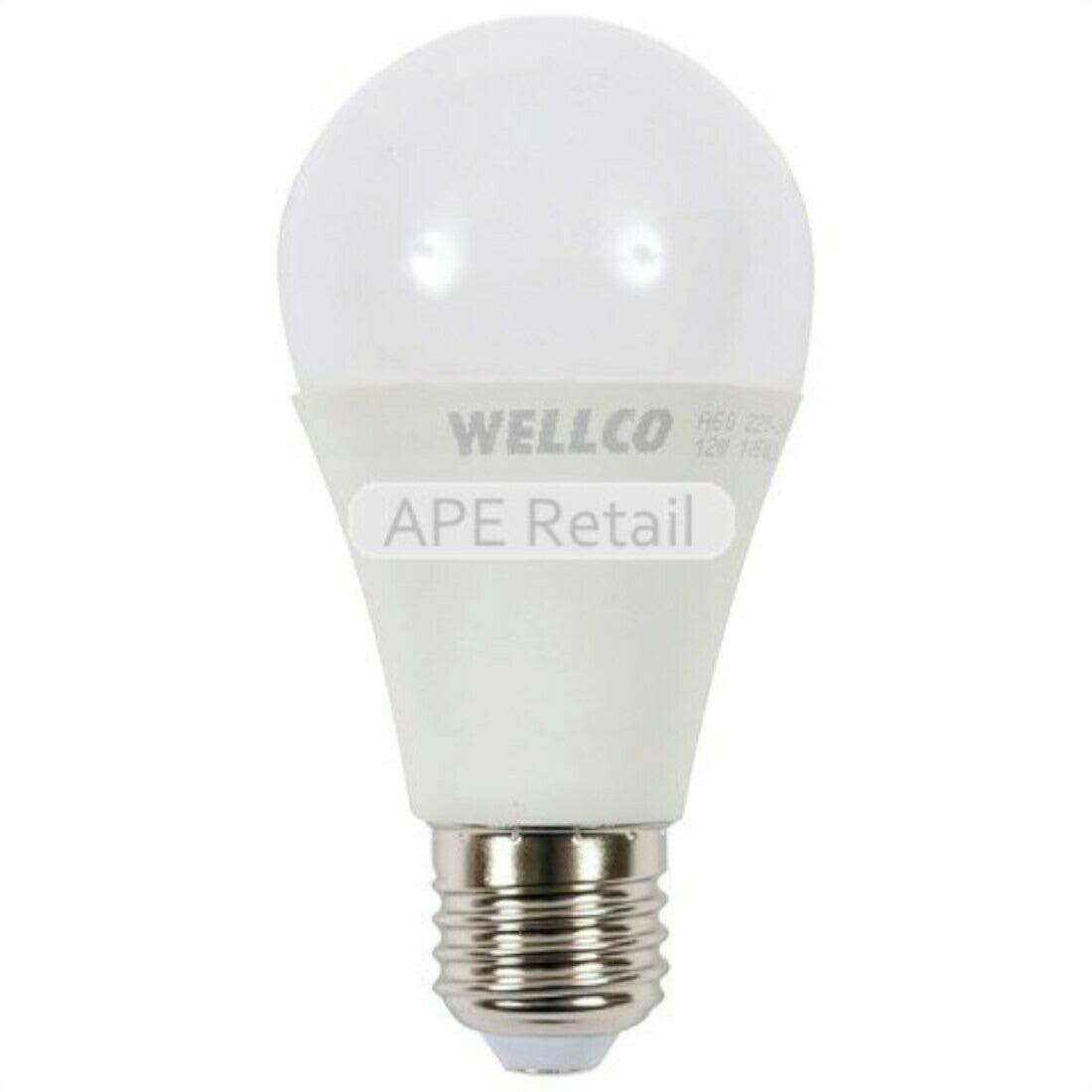 Wellco 12W E27 GLS LED Bulb – Warm White