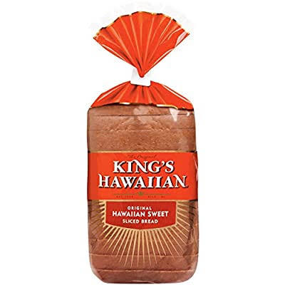 King's Hawaiian Original Hawaiian Sweet Sliced Bread - 454g