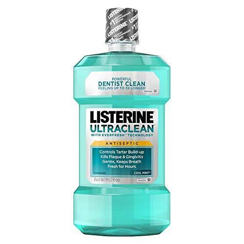Listerine Ultraclean Antiseptic Mouthwash - Cool Mint, 1.5L