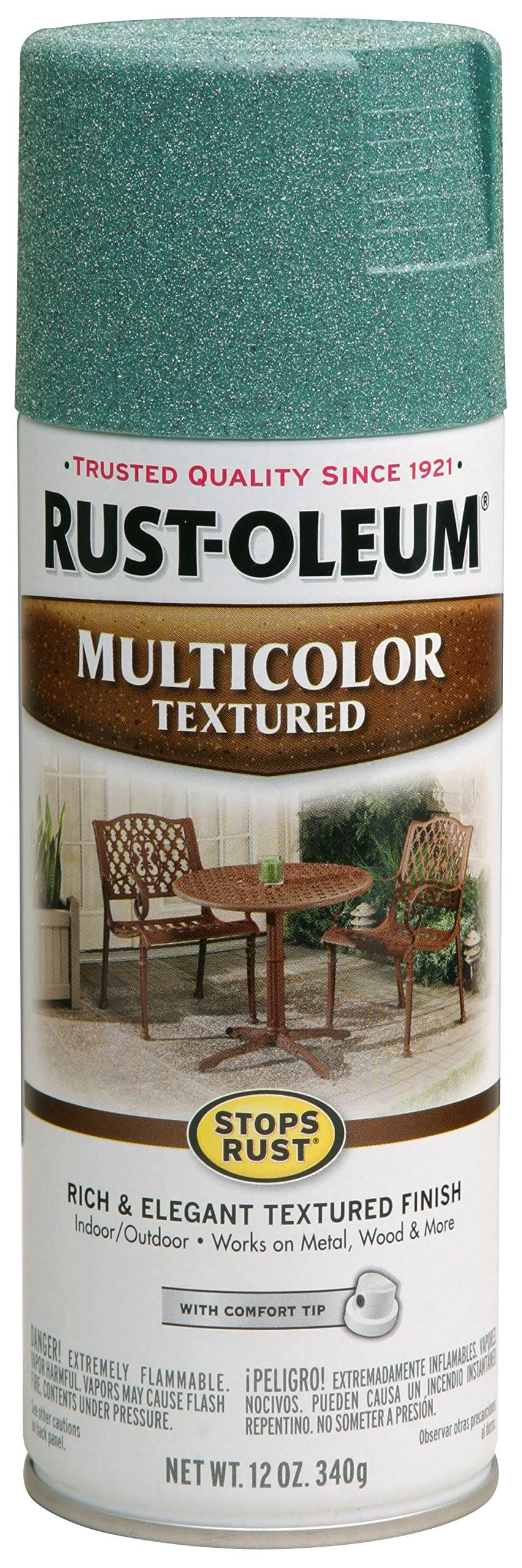 Rust-Oleum Multi-Color Textured Spray Paint - Sea Green, 12oz