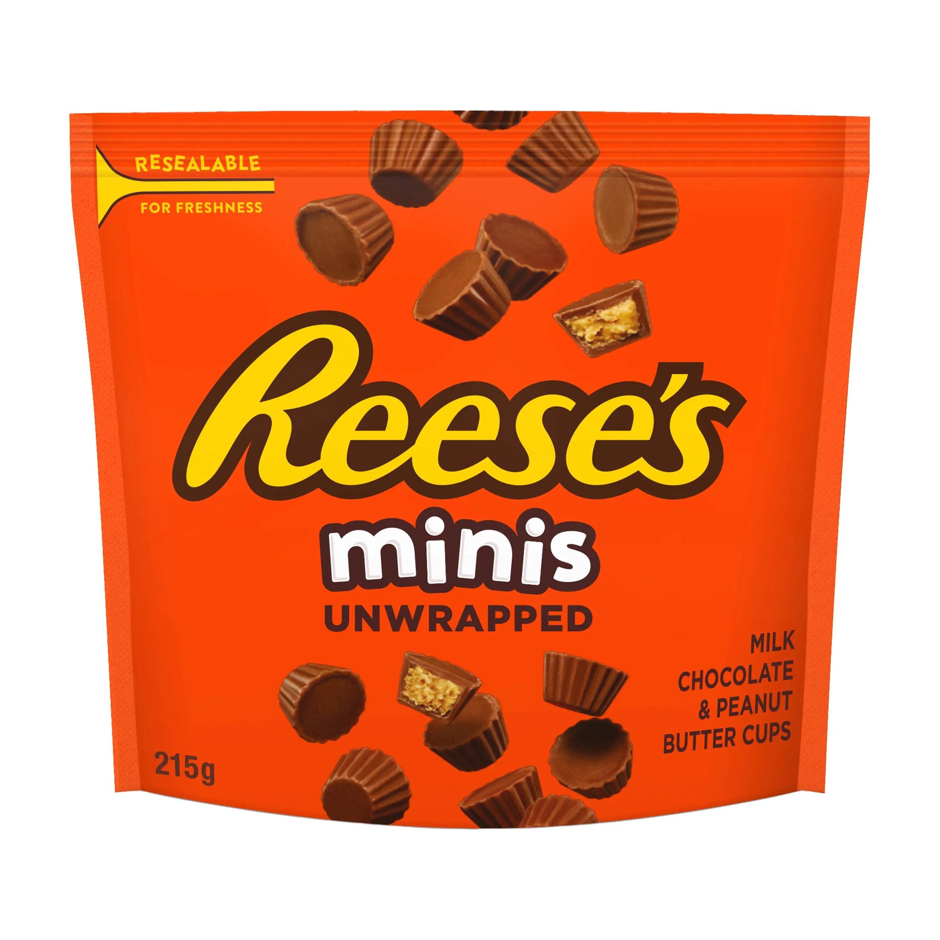 Reese's Chocolate Peanut Butter Cup Candy - Minis, 7.6oz