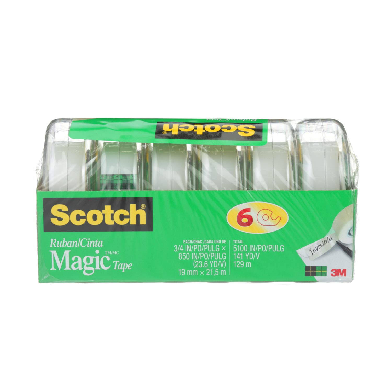 Scotch 3/4" x 850" Magic Tape