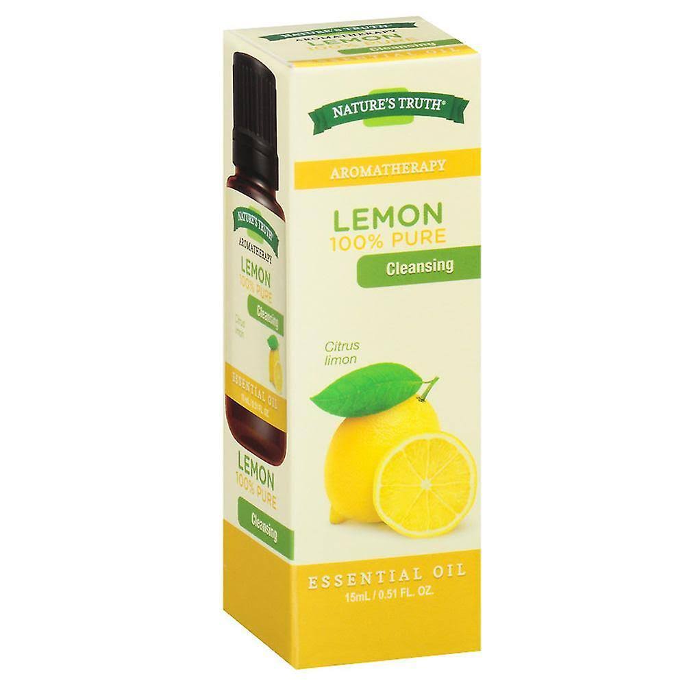 Nature's Truth Aromatherapy Essential Oil - Lemon, 15ml