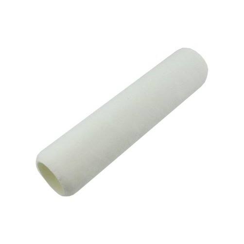 ArroWorthy Woven Synthetic Fabric Roller Cover - White, 9 X 1/4"