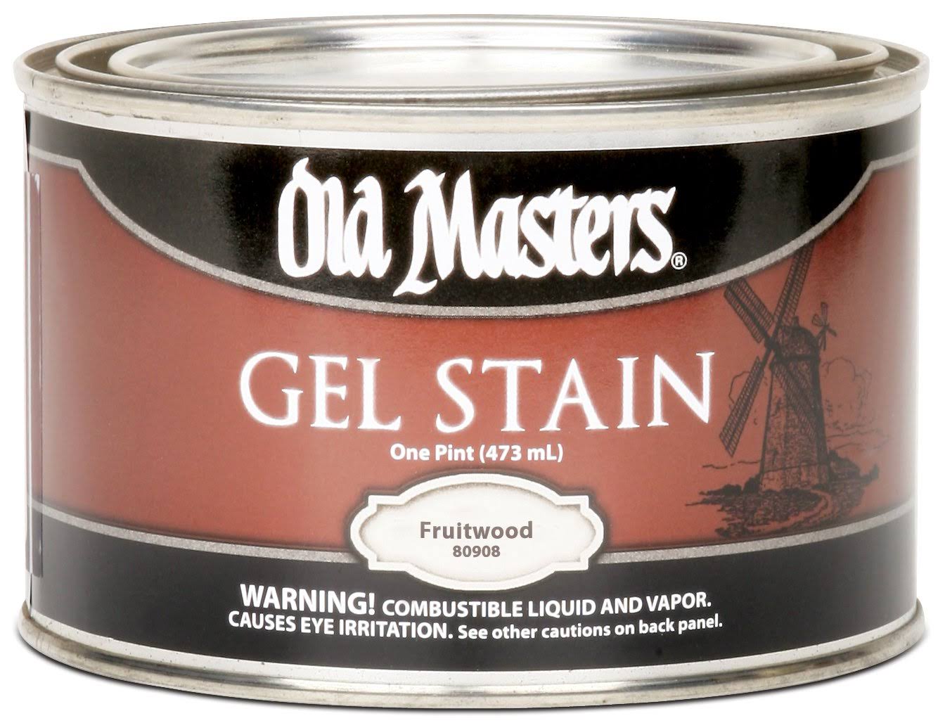 Old Masters 80908 Oil Based Gel Stain - Fruitwood, 1 Pint