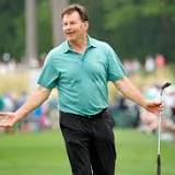 Nick Faldo receives emotional farewell from CBS Golf team in final broadcast