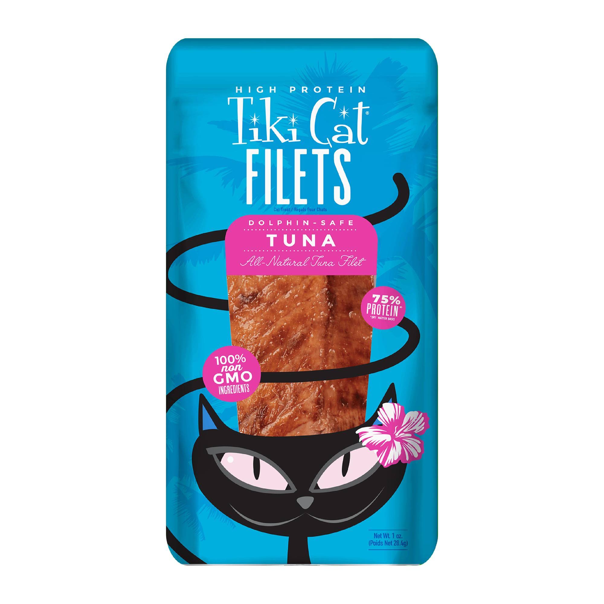 Tiki Cat Filets Tuna Cat Treat, 1-oz