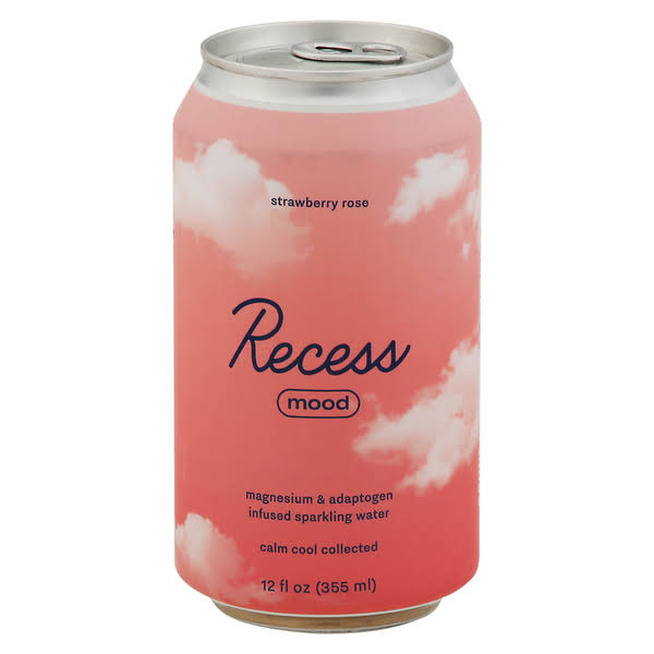 Strawberry Rose Mood Sparkling Water