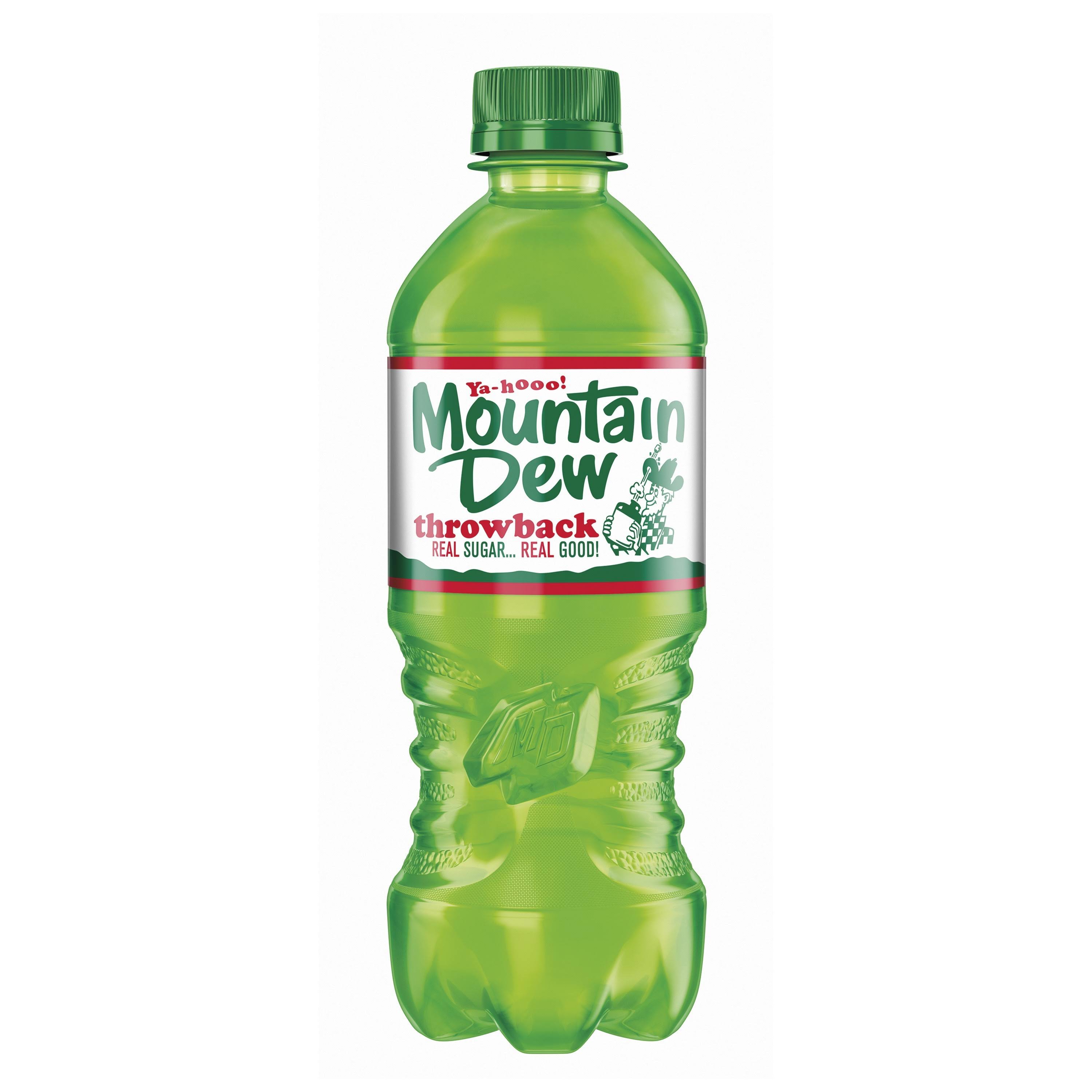 Mountain Dew Throwback Soda - 20oz