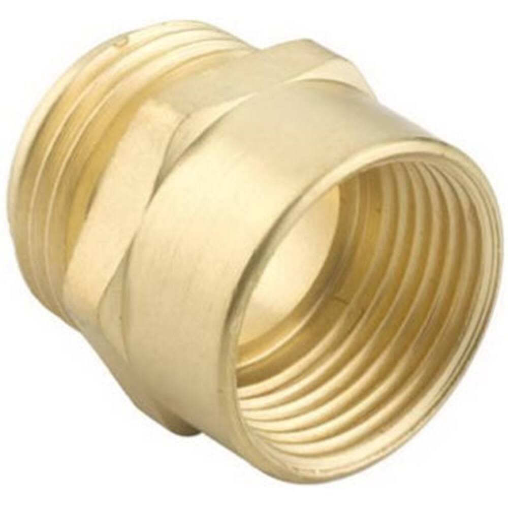 Green Thumb Brass Female Hose to Male Pipe Connector - 3/4"