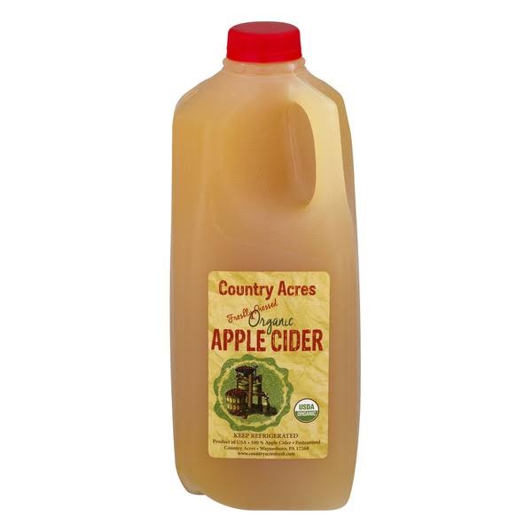Country Acres Organic Apple Cider - 64 fl oz