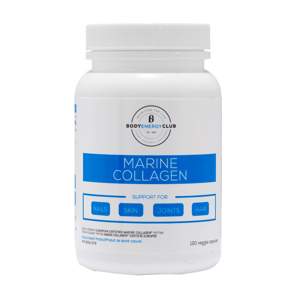 Body Energy Club | Marine Collagen | 120 Veggie Capsules