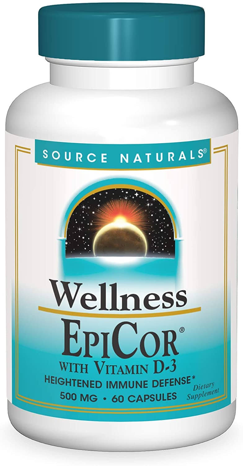 Source Naturals Wellness EpiCor with Vitamin D-3 Supplement - 60ct
