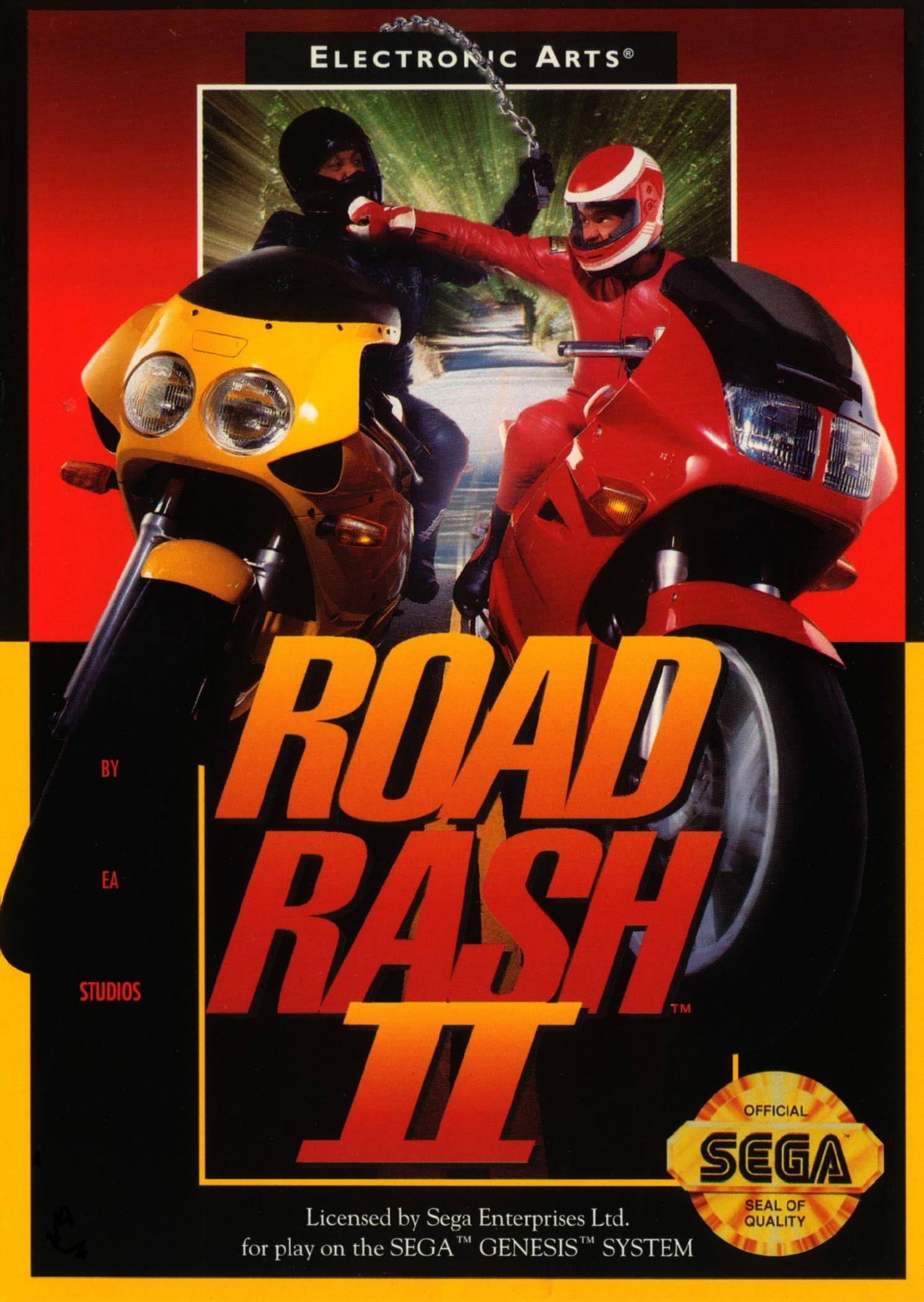 Road Rash II [Sega Genesis Game]