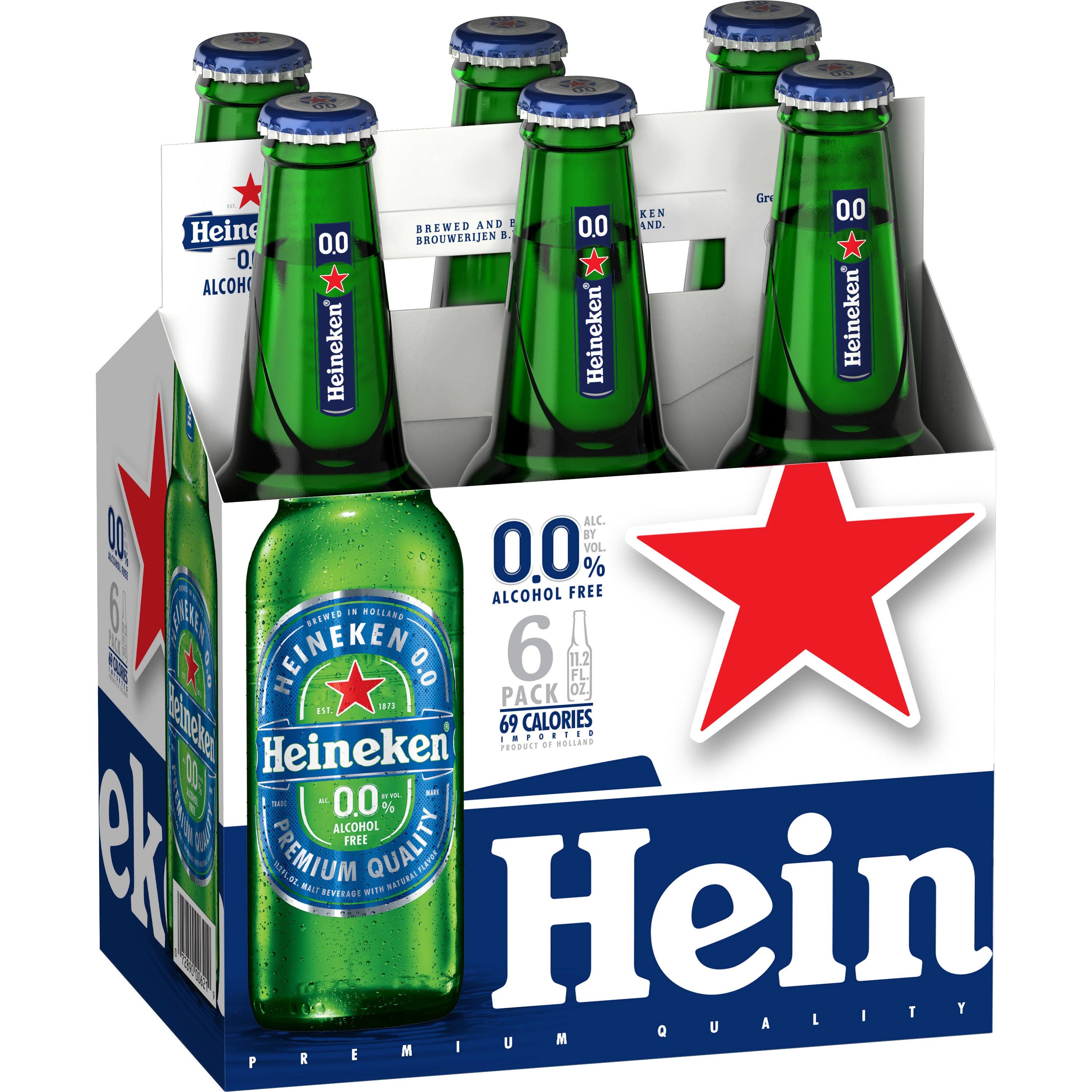 Heineken 00 Nonalcoholic 6Pk Btl