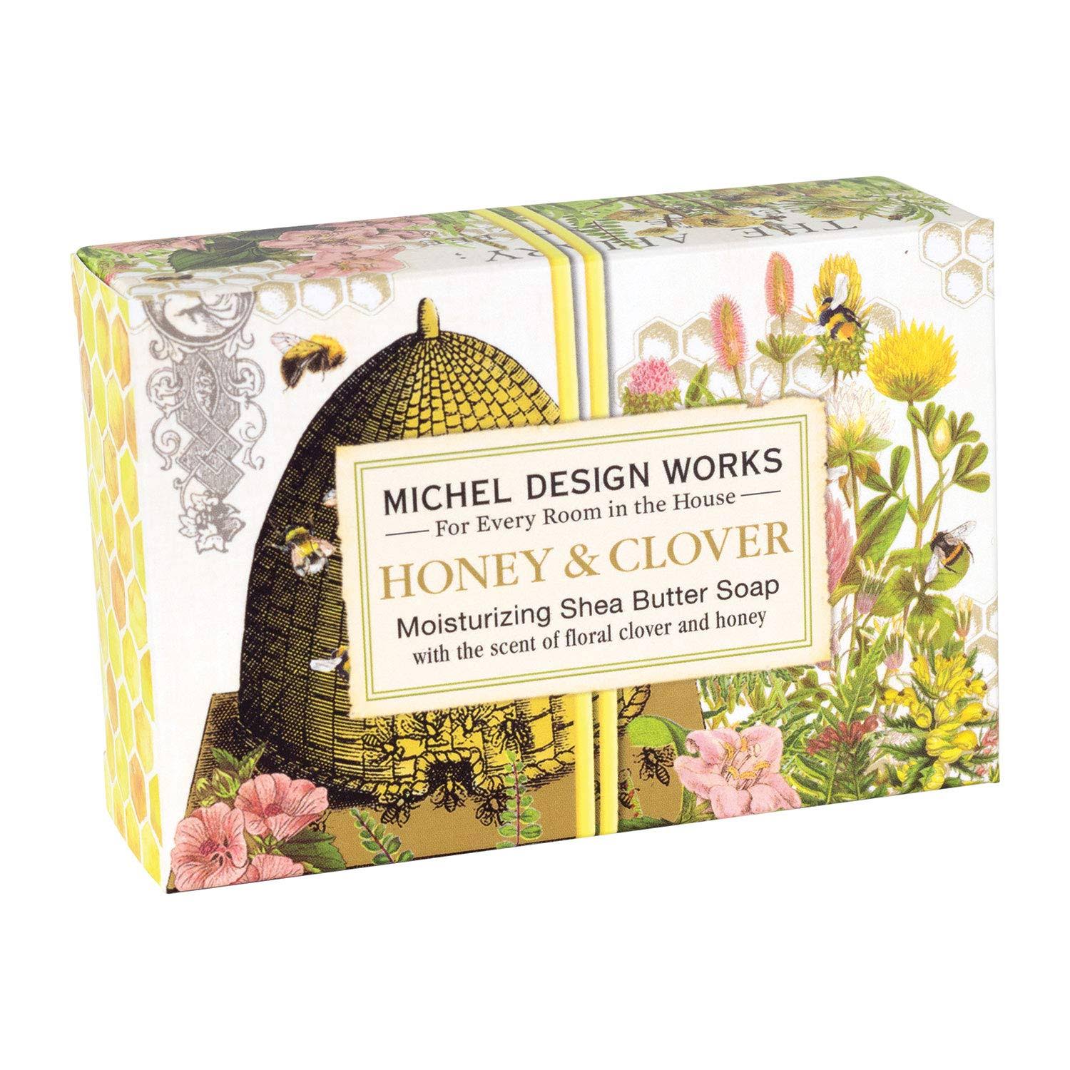 Michel Design Works 4.5 oz. Boxed Soap, Honey & Clover
