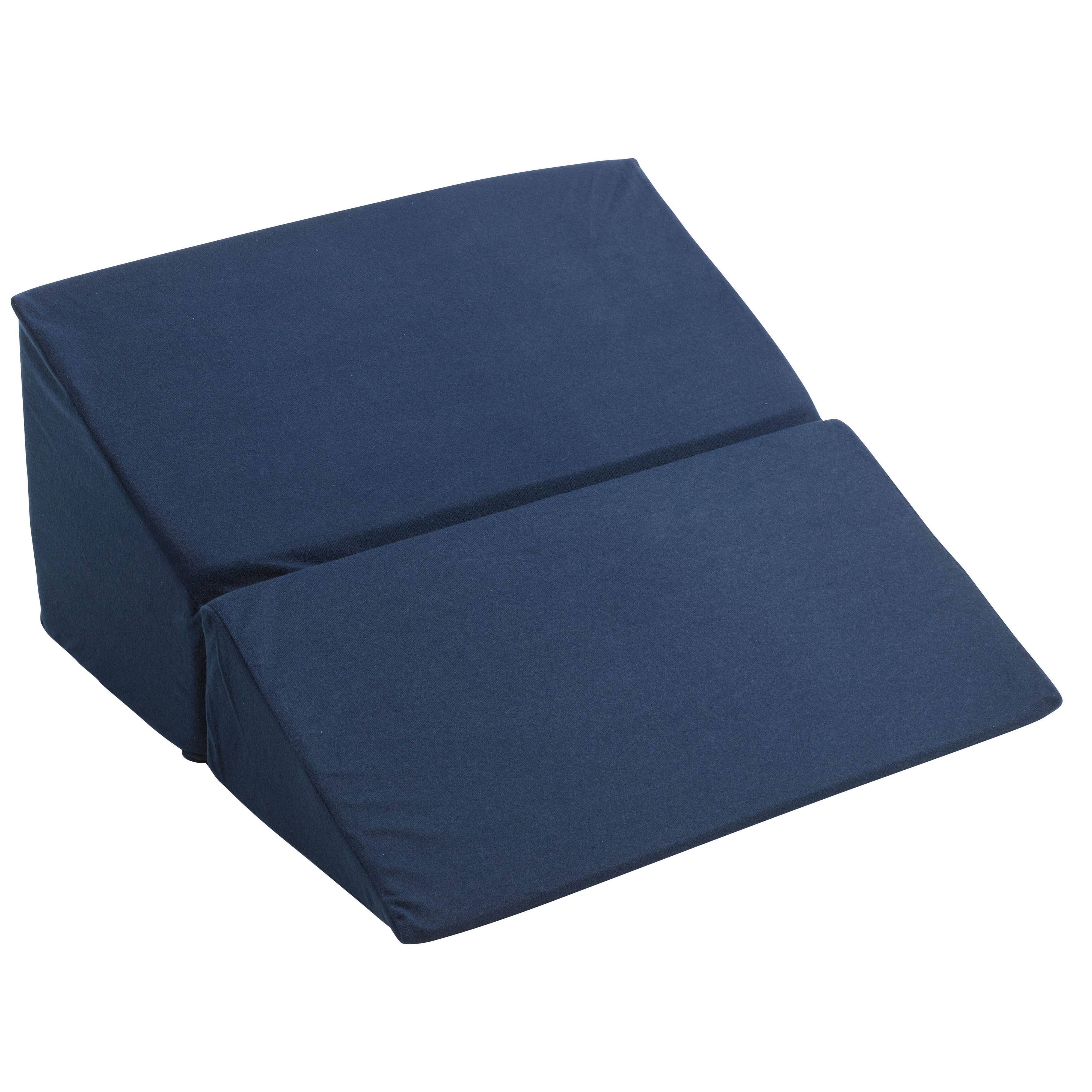 Drive Medical Folding Bed Wedge - Blue, 12"