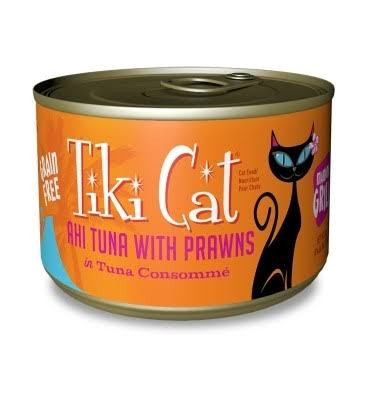 Tiki Cat Manaha Grill Canned Cat Food - Ahi Tuna & Prawns, 6oz