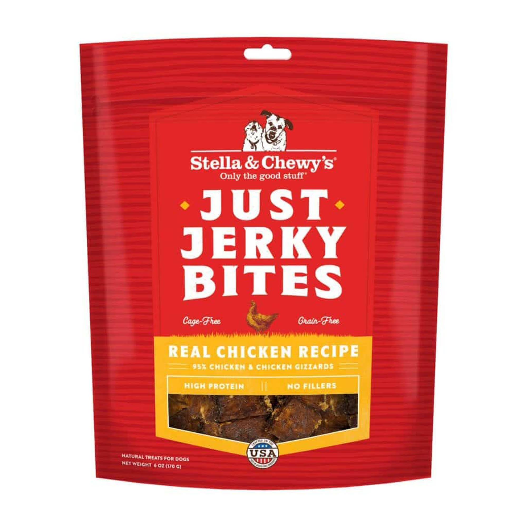 Stella & Chewy's Just Jerky Bites Dog Treats 6oz - Chicken