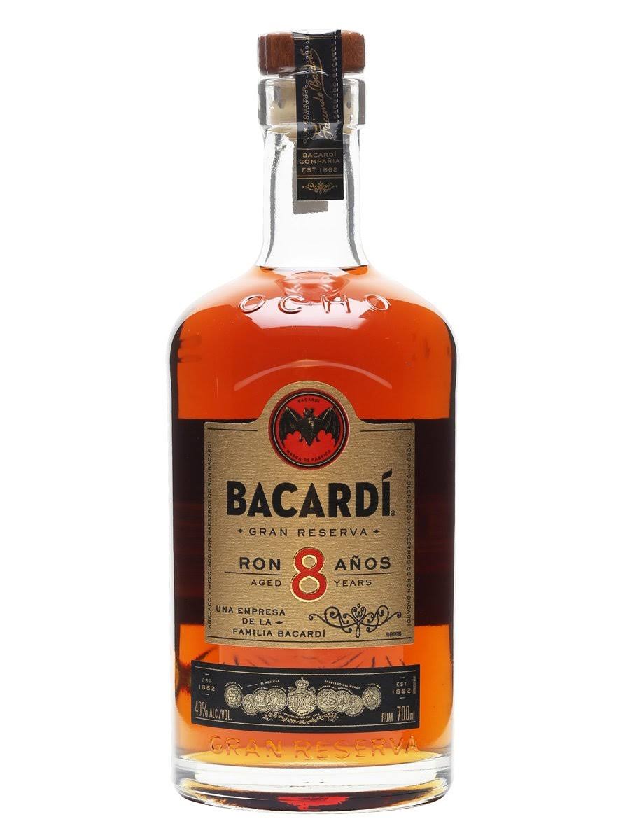 Bacardi 8 Year-Old Ron Reserva Añejo Superior Rum - 750ml