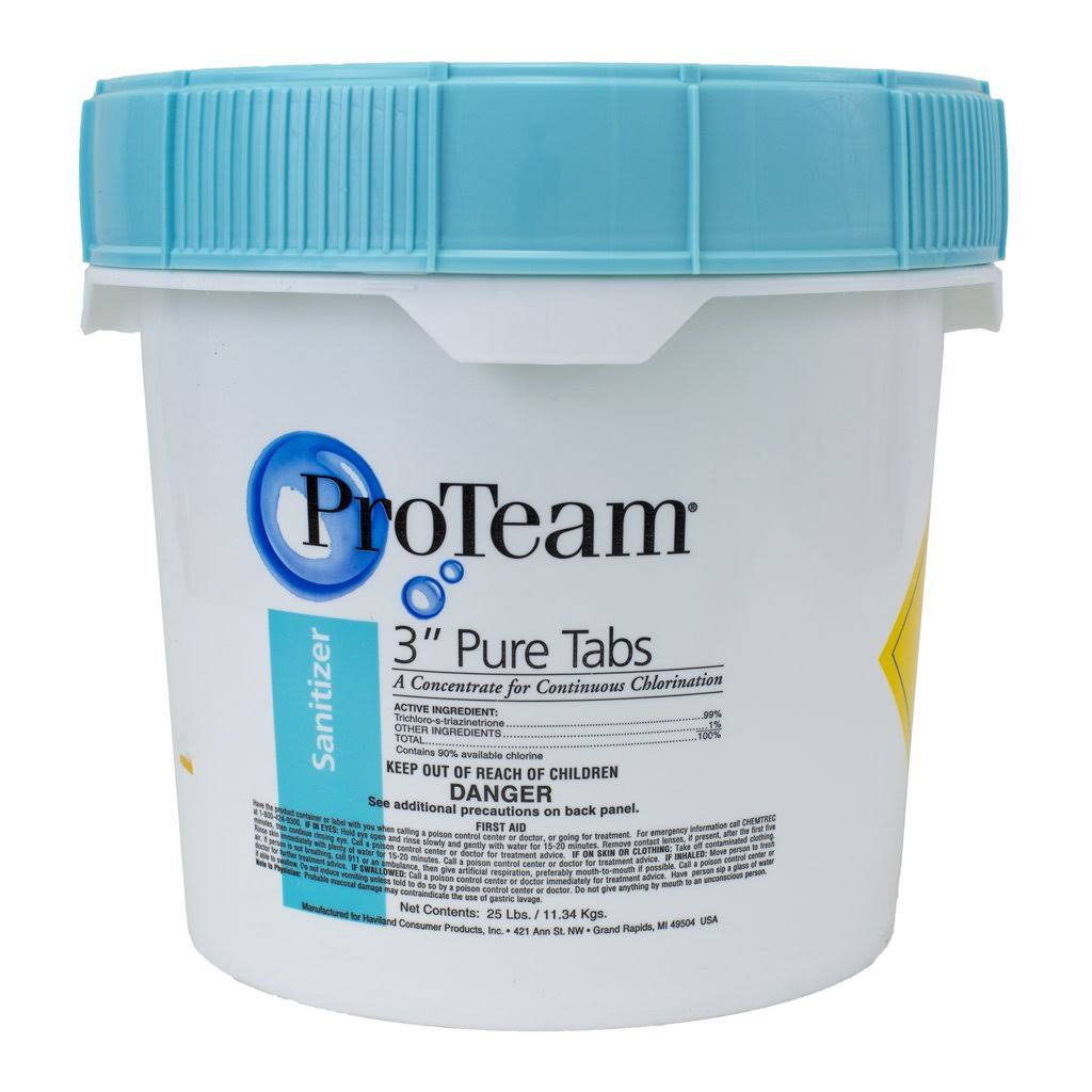 Proteam Chlorine Pure Tabs - 3"
