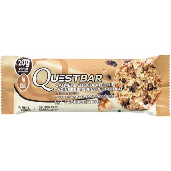 Quest Nutrition Oatmeal Chocolate Chip Protein Bar
