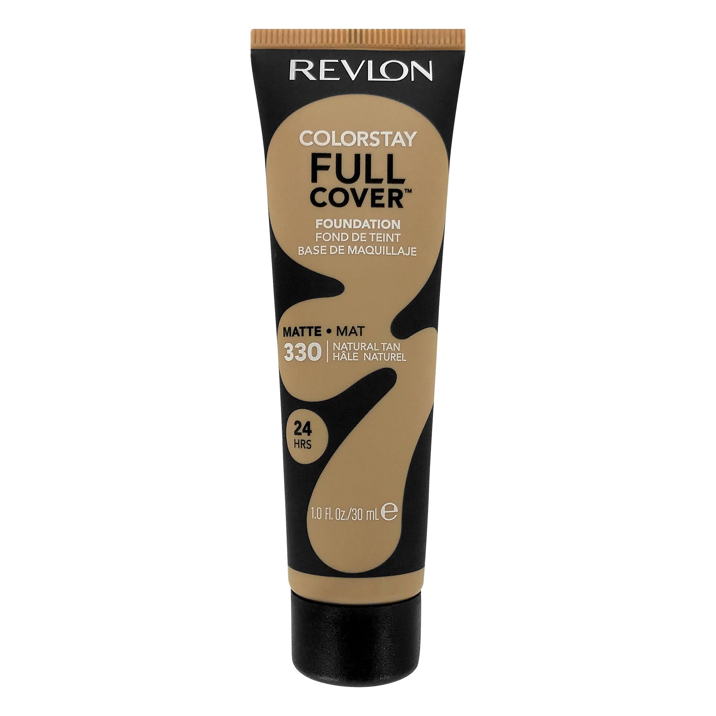 Revlon Colorstay Full Cover Foundation - 330 Natural Tan, 1oz