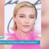 Florence Pugh Rocks Another Sheer Pink Look Weeks After 'Free The Nipple' Dress Goes Viral