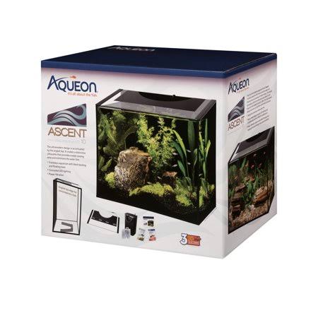 Aqueon Ascent 10 Gallon Frameless Led Aquarium Kit 18.75 inch x 10 inch x 15.75 inch