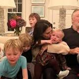 Alec Baldwin and wife Hilaria share a snap including all seven of their kids as they mark Thanksgiving by sharing ...