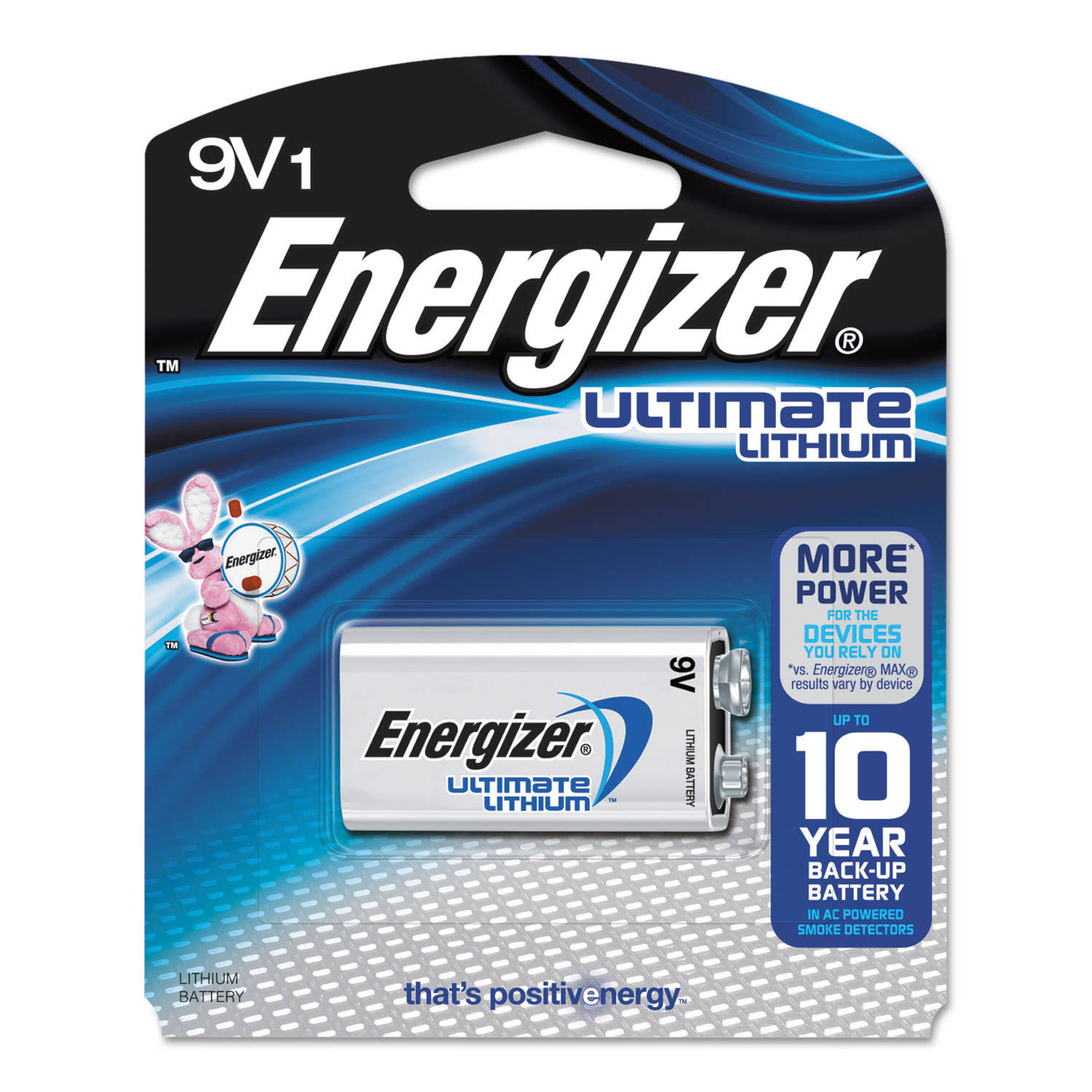 Energizer Ultimate Lithium 9V Battery