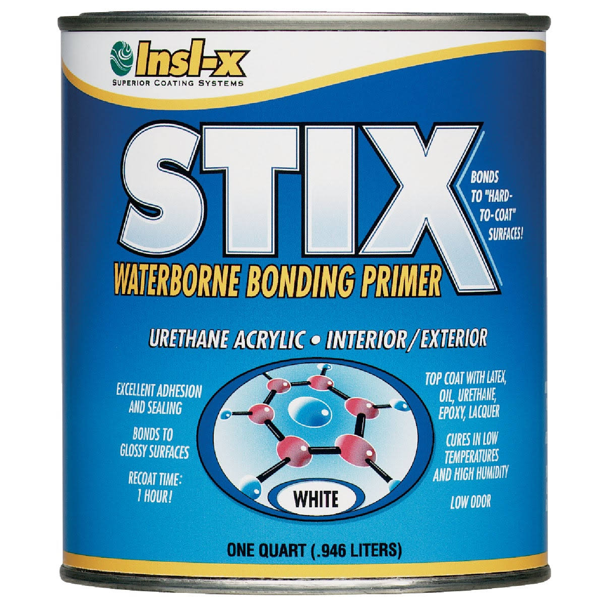 Insl-X Stix Bonding Primer - White, 1 Quart