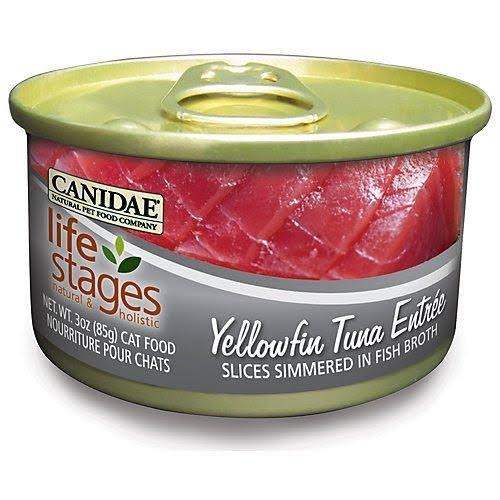 Canidae Life Stages Can Cat Food - Yellowfin Tuna, 3oz